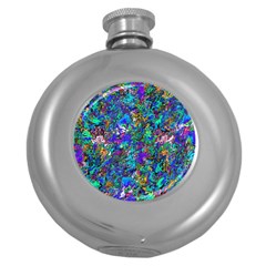 Ab 54 Round Hip Flask (5 Oz) by ArtworkByPatrick