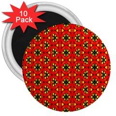 Rby 74 3  Magnets (10 Pack)  by ArtworkByPatrick