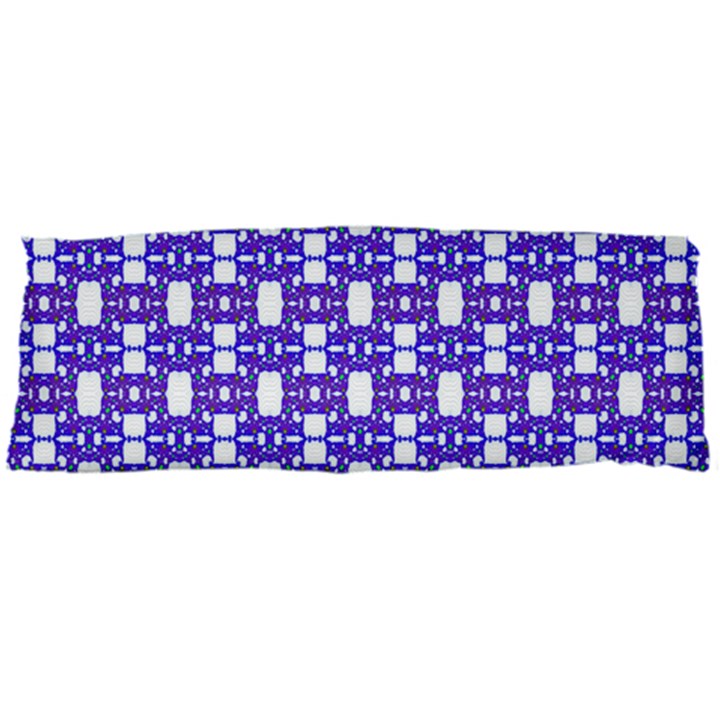 Purple  White  Abstract Pattern Body Pillow Case Dakimakura (Two Sides)