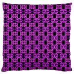 Pink Black Abstract Pattern Standard Flano Cushion Case (Two Sides) Back