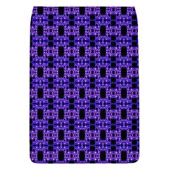 Purple Black Abstract Pattern Removable Flap Cover (s) by BrightVibesDesign