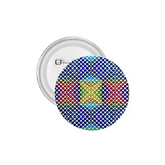 Colorful Circle Abstract White  Blue Yellow Red 1 75  Buttons by BrightVibesDesign