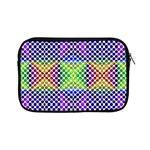 Colorful Circle Abstract White Purple Green Blue Apple iPad Mini Zipper Cases Front