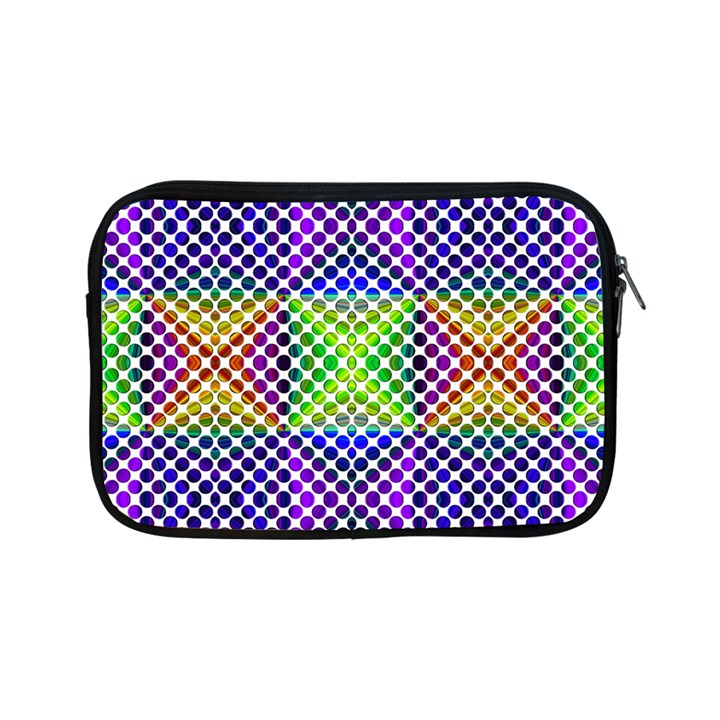 Colorful Circle Abstract White Purple Green Blue Apple iPad Mini Zipper Cases