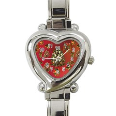 Wonderful Vintage Christmas Design Heart Italian Charm Watch by FantasyWorld7