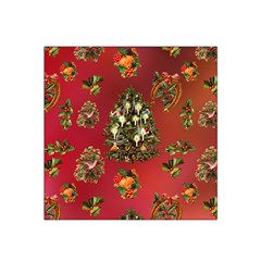 Wonderful Vintage Christmas Design Satin Bandana Scarf by FantasyWorld7