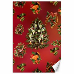 Wonderful Vintage Christmas Design Canvas 20  X 30  by FantasyWorld7