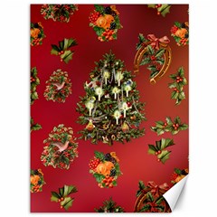 Wonderful Vintage Christmas Design Canvas 36  X 48  by FantasyWorld7