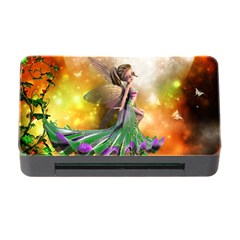 Cute Flying Fairy In The Night Memory Card Reader With Cf by FantasyWorld7