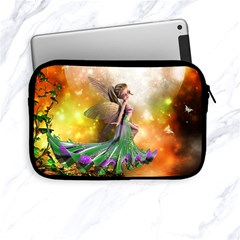 Cute Flying Fairy In The Night Apple Ipad Mini Zipper Cases by FantasyWorld7