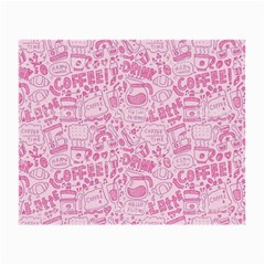 Coffee Pink Small Glasses Cloth (2 Sides) by Amoreluxe