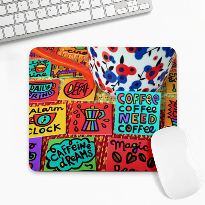 Need coffee Large Mousepads