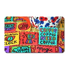 Need Coffee Magnet (rectangular) by Amoreluxe