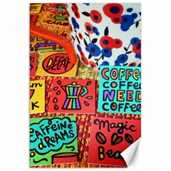 Need Coffee Canvas 20  X 30 