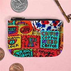 Need Coffee Mini Coin Purse by Amoreluxe