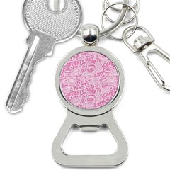 Coffee Pink Bottle Opener Key Chain by Amoreluxe