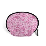 coffee pink Accessory Pouch (Small) Front