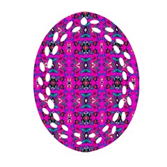 Ab 59 Oval Filigree Ornament (Two Sides)