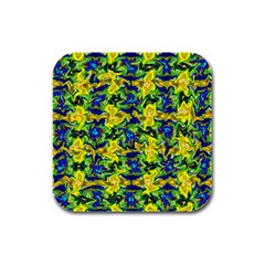 Ab 60 Rubber Square Coaster (4 Pack)  by ArtworkByPatrick