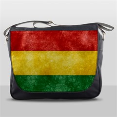 Grunge Bolivia Flag Messenger Bag by trulycreative