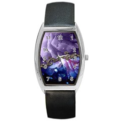 Wonderful Floral Design Barrel Style Metal Watch by FantasyWorld7