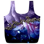 Wonderful Floral Design Full Print Recycle Bag (XL) Back