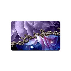 Wonderful Floral Design Magnet (name Card) by FantasyWorld7