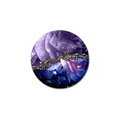 Wonderful Floral Design Golf Ball Marker by FantasyWorld7