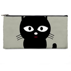 Cat Pet Cute Black Animal Pencil Cases