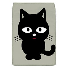 Cat Pet Cute Black Animal Removable Flap Cover (l)