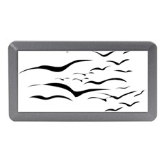 Sky Birds Flying Flock Fly Memory Card Reader (mini) by HermanTelo