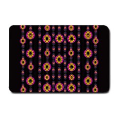 Fantasy Flowers In New Freedom Small Doormat  by pepitasart