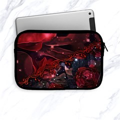 Beautiful Red Roses Apple Ipad Mini Zipper Cases by FantasyWorld7