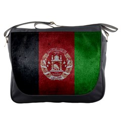 Grunge Afghanistan Flag Messenger Bag by trulycreative