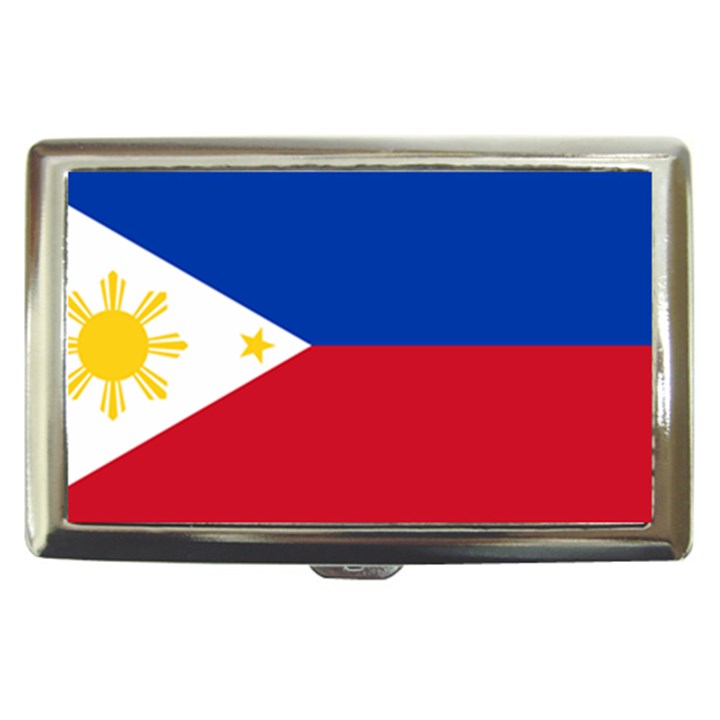 Philippines Flag Filipino Flag Cigarette Money Case