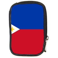 Philippines Flag Filipino Flag Compact Camera Leather Case