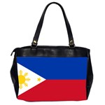 Philippines Flag Filipino Flag Oversize Office Handbag (2 Sides) Back