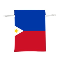 Philippines Flag Filipino Flag Lightweight Drawstring Pouch (M)