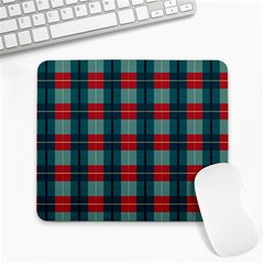 Pattern Texture Plaid Large Mousepads by Mariart