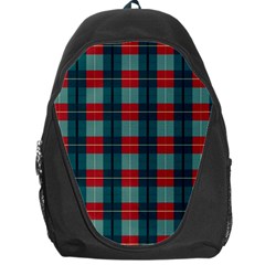 Pattern Texture Plaid Backpack Bag by Mariart