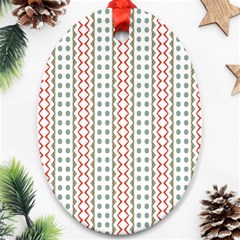 Pattern Line Background Wallpaper Ornament (oval) by Mariart