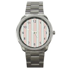 Pattern Line Background Wallpaper Sport Metal Watch