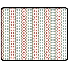 Pattern Line Background Wallpaper Double Sided Fleece Blanket (medium)  by Mariart