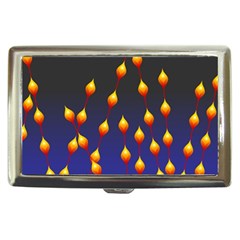 Flower Buds Floral Night Cigarette Money Case