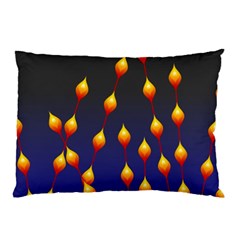 Flower Buds Floral Night Pillow Case