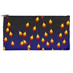 Flower Buds Floral Night Pencil Cases Front