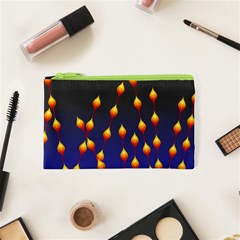 Flower Buds Floral Night Cosmetic Bag (xs)