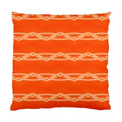 Pattern Orange Standard Cushion Case (two Sides)