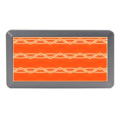 Pattern Orange Memory Card Reader (mini)