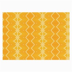 Pattern Yellow Large Glasses Cloth (2 Sides)